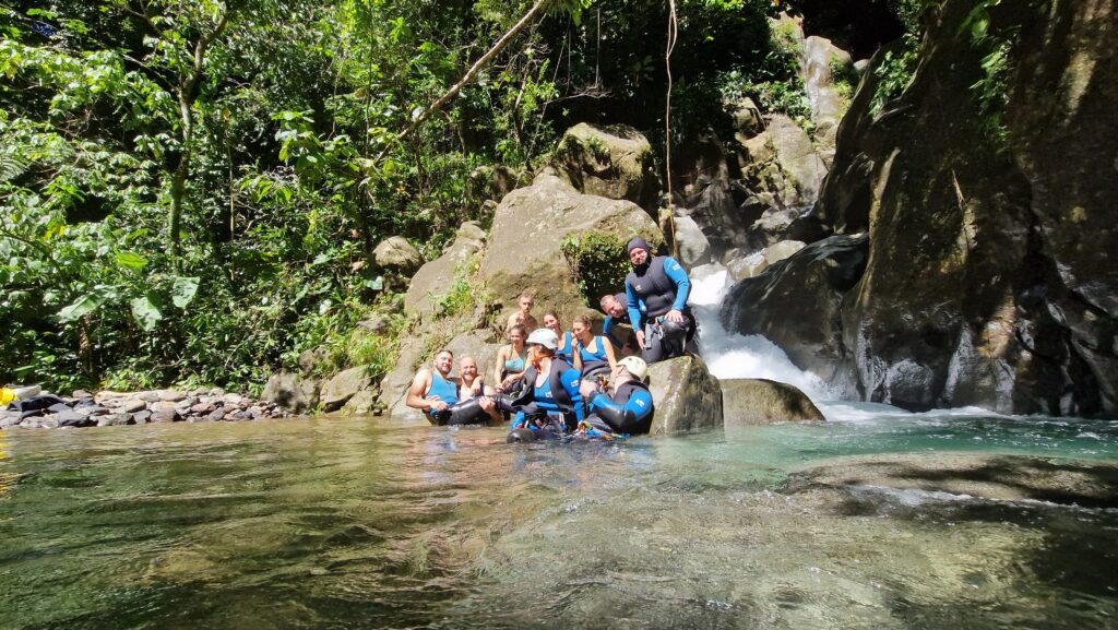 Canyoning en Guadeloupe